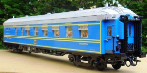 Henrik Lego train exterior